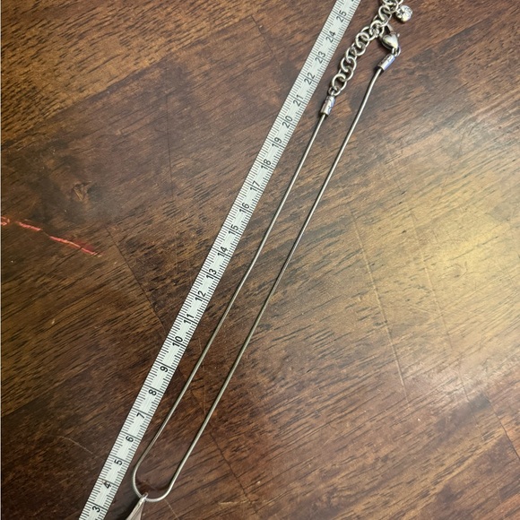 Authentic Brighton Silver Teardrop Necklace - Picture 3 of 4